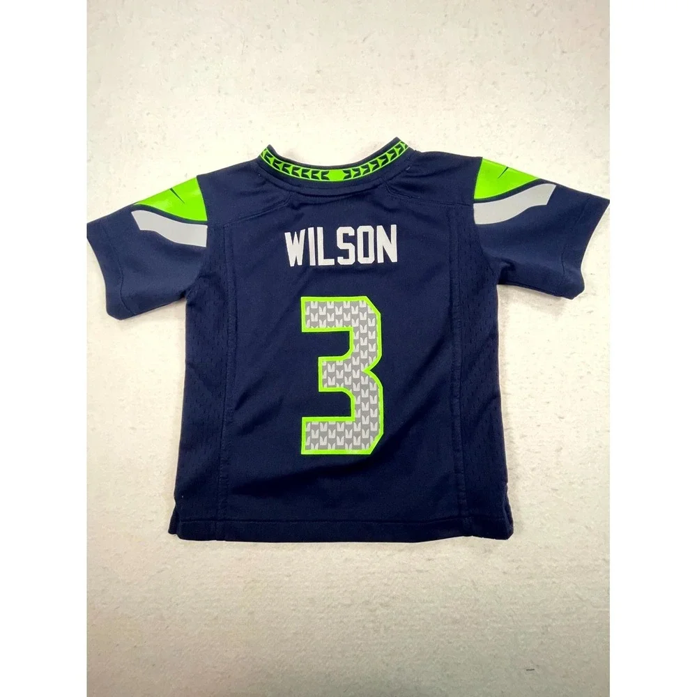 Seattle Seahawks Jersey Toddler 2T #3 Russell Wilson Nike Football‎ NFL On Field